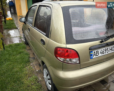 Бежевий Деу Матіз, об'ємом двигуна 0.8 л та пробігом 80 тис. км за 2650 $, фото 6 на Automoto.ua