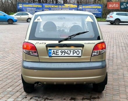 Бежевый Дэу Матиз, объемом двигателя 0.8 л и пробегом 114 тыс. км за 2200 $, фото 3 на Automoto.ua