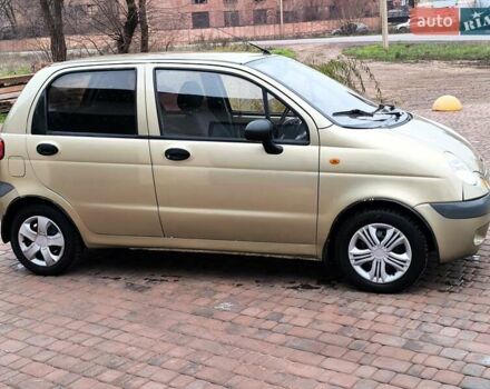 Бежевый Дэу Матиз, объемом двигателя 0.8 л и пробегом 114 тыс. км за 2200 $, фото 6 на Automoto.ua