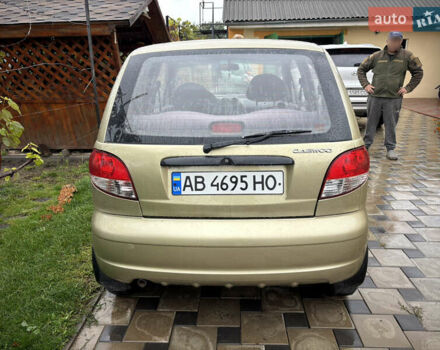 Бежевий Деу Матіз, об'ємом двигуна 0.8 л та пробігом 80 тис. км за 2650 $, фото 7 на Automoto.ua
