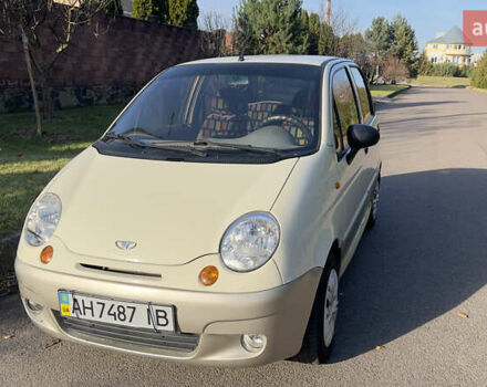 Бежевий Деу Матіз, об'ємом двигуна 1 л та пробігом 87 тис. км за 3500 $, фото 6 на Automoto.ua