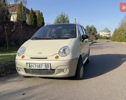 Бежевий Деу Матіз, об'ємом двигуна 1 л та пробігом 87 тис. км за 3500 $, фото 1 на Automoto.ua