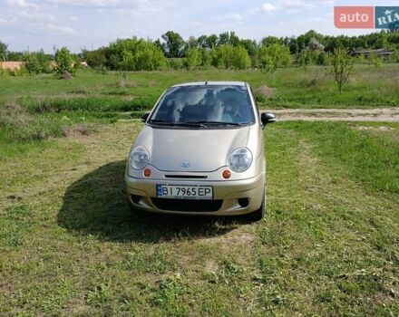 Бежевий Деу Матіз, об'ємом двигуна 0.8 л та пробігом 103 тис. км за 2500 $, фото 1 на Automoto.ua