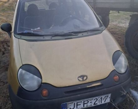 Бежевый Дэу Матиз, объемом двигателя 8 л и пробегом 140 тыс. км за 456 $, фото 1 на Automoto.ua