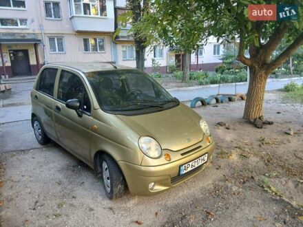 Бежевый Дэу Матиз, объемом двигателя 0.8 л и пробегом 150 тыс. км за 3100 $, фото 1 на Automoto.ua