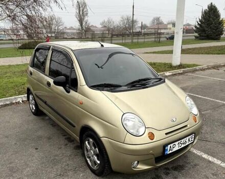 Бежевый Дэу Матиз, объемом двигателя 0.8 л и пробегом 118 тыс. км за 3100 $, фото 1 на Automoto.ua