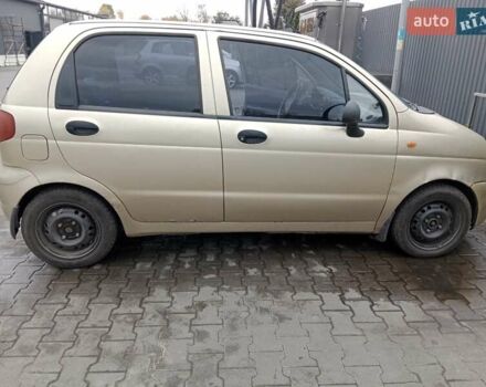 Бежевий Деу Матіз, об'ємом двигуна 0.8 л та пробігом 186 тис. км за 900 $, фото 1 на Automoto.ua