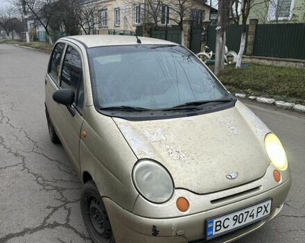 Бежевый Дэу Матиз, объемом двигателя 0.8 л и пробегом 150 тыс. км за 1500 $, фото 1 на Automoto.ua