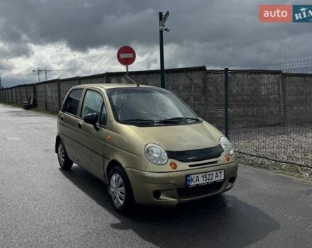 Бежевый Дэу Матиз, объемом двигателя 0.8 л и пробегом 117 тыс. км за 2000 $, фото 1 на Automoto.ua