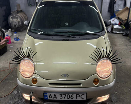 Бежевый Дэу Матиз, объемом двигателя 1 л и пробегом 130 тыс. км за 2700 $, фото 1 на Automoto.ua