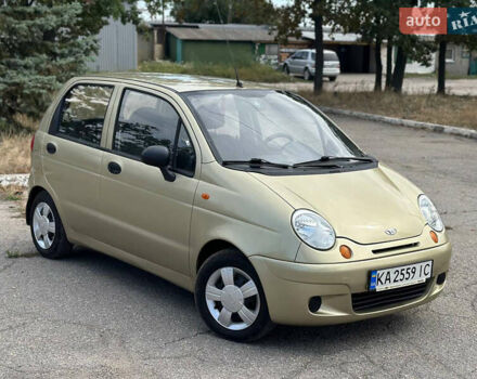 Бежевий Деу Матіз, об'ємом двигуна 0.8 л та пробігом 170 тис. км за 2999 $, фото 1 на Automoto.ua