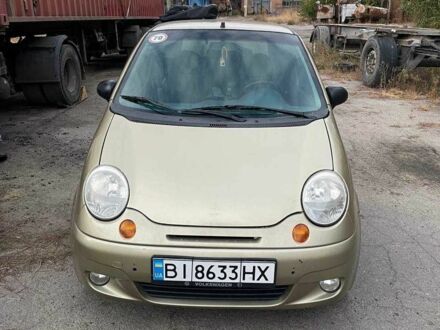 Дэу Матиз 2007 в Полтаве на Automoto.ua Бежевый Дэу Матиз, объемом двигателя 0.8 л и пробегом 130 тыс. км за 1600 $, фото 1 на Automoto.ua