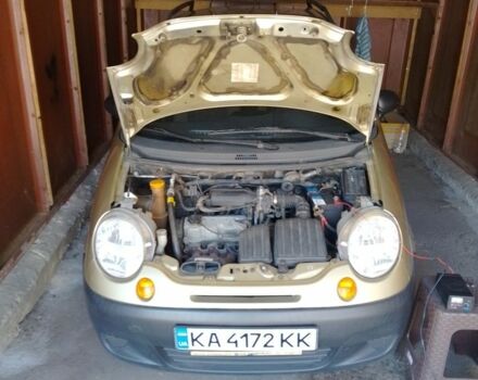 Бежевый Дэу Матиз, объемом двигателя 0.8 л и пробегом 70 тыс. км за 1600 $, фото 1 на Automoto.ua