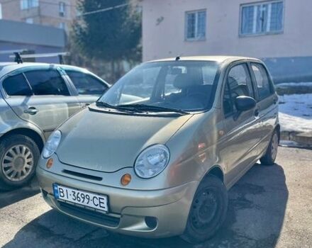 Бежевый Дэу Матиз, объемом двигателя 0.8 л и пробегом 84 тыс. км за 3000 $, фото 1 на Automoto.ua