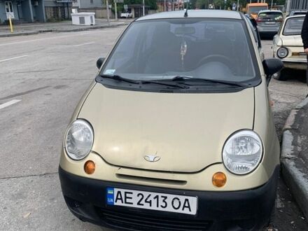 Бежевий Деу Матіз, об'ємом двигуна 0.8 л та пробігом 107 тис. км за 2000 $, фото 1 на Automoto.ua