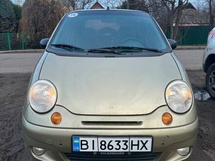 Бежевый Дэу Матиз, объемом двигателя 0.8 л и пробегом 130 тыс. км за 1650 $, фото 1 на Automoto.ua