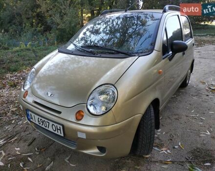 Бежевый Дэу Матиз, объемом двигателя 0.8 л и пробегом 130 тыс. км за 3400 $, фото 1 на Automoto.ua