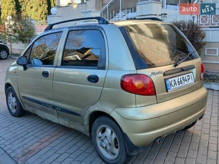 Бежевий Деу Матіз, об'ємом двигуна 0.8 л та пробігом 69 тис. км за 1600 $, фото 1 на Automoto.ua