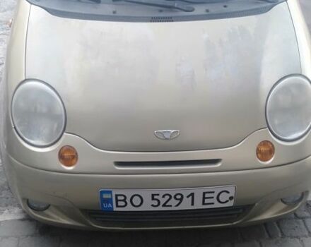 Бежевий Деу Матіз, об'ємом двигуна 8 л та пробігом 154 тис. км за 1650 $, фото 1 на Automoto.ua