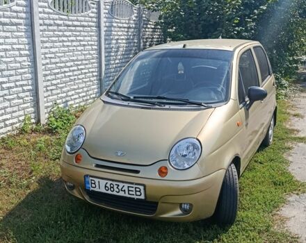 Бежевый Дэу Матиз, объемом двигателя 8 л и пробегом 850 тыс. км за 2202 $, фото 1 на Automoto.ua