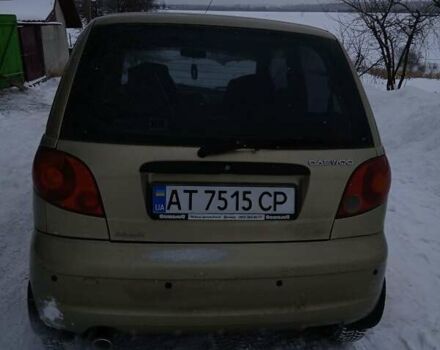 Бежевый Дэу Матиз, объемом двигателя 0.8 л и пробегом 89 тыс. км за 3500 $, фото 1 на Automoto.ua