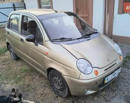 Бежевий Деу Матіз, об'ємом двигуна 0.8 л та пробігом 220 тис. км за 1700 $, фото 1 на Automoto.ua