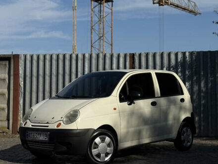 Бежевый Дэу Матиз, объемом двигателя 0.8 л и пробегом 102 тыс. км за 2199 $, фото 1 на Automoto.ua