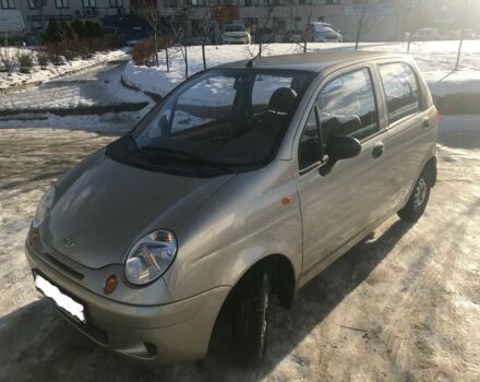 Бежевий Деу Матіз, об'ємом двигуна 0.8 л та пробігом 45 тис. км за 3500 $, фото 1 на Automoto.ua