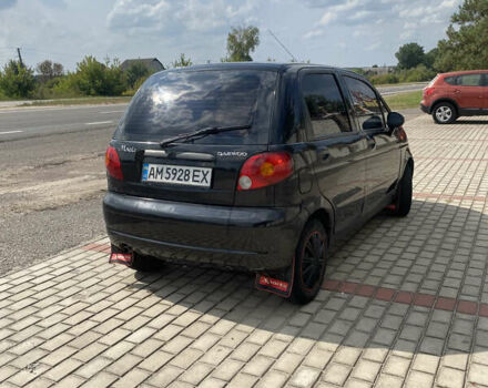 Черный Дэу Матиз, объемом двигателя 0.8 л и пробегом 100 тыс. км за 1750 $, фото 7 на Automoto.ua