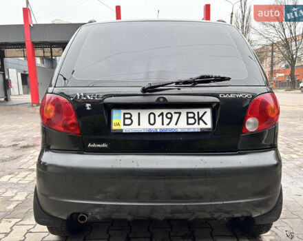 Черный Дэу Матиз, объемом двигателя 0.8 л и пробегом 82 тыс. км за 2800 $, фото 4 на Automoto.ua