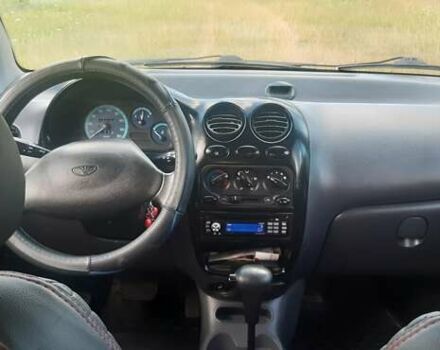 Черный Дэу Матиз, объемом двигателя 0.8 л и пробегом 104 тыс. км за 3100 $, фото 5 на Automoto.ua
