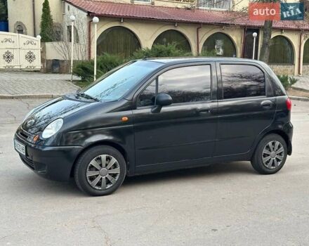 Черный Дэу Матиз, объемом двигателя 0.8 л и пробегом 140 тыс. км за 3000 $, фото 1 на Automoto.ua