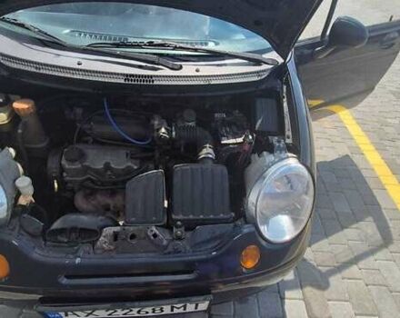 Чорний Деу Матіз, об'ємом двигуна 0.8 л та пробігом 240 тис. км за 2000 $, фото 13 на Automoto.ua
