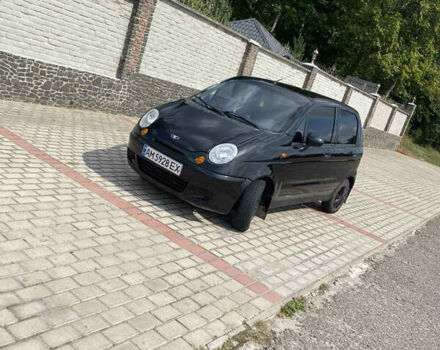 Черный Дэу Матиз, объемом двигателя 0.8 л и пробегом 100 тыс. км за 1750 $, фото 5 на Automoto.ua