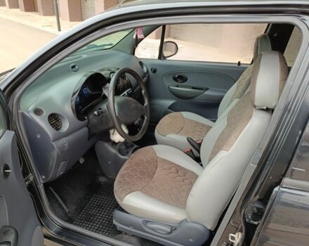 Черный Дэу Матиз, объемом двигателя 0.8 л и пробегом 88 тыс. км за 3200 $, фото 4 на Automoto.ua