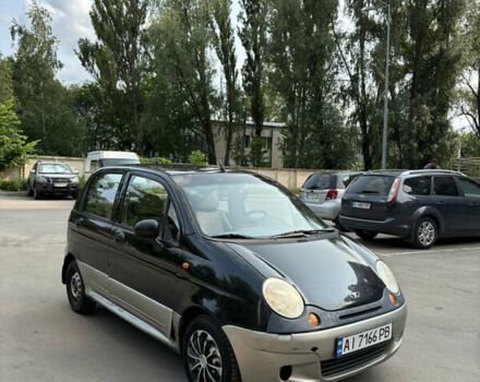 Черный Дэу Матиз, объемом двигателя 1 л и пробегом 270 тыс. км за 2000 $, фото 1 на Automoto.ua