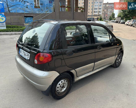 Черный Дэу Матиз, объемом двигателя 1 л и пробегом 270 тыс. км за 2000 $, фото 11 на Automoto.ua