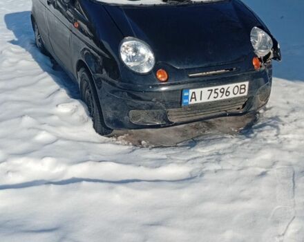 Чорний Деу Матіз, об'ємом двигуна 0.8 л та пробігом 200 тис. км за 2700 $, фото 1 на Automoto.ua