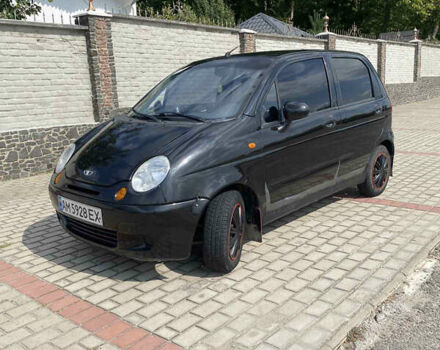 Черный Дэу Матиз, объемом двигателя 0.8 л и пробегом 100 тыс. км за 1750 $, фото 9 на Automoto.ua