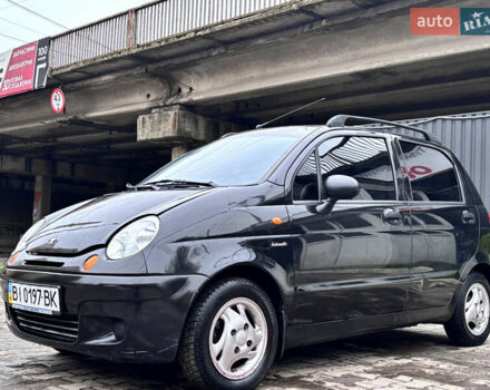 Черный Дэу Матиз, объемом двигателя 0.8 л и пробегом 82 тыс. км за 2800 $, фото 1 на Automoto.ua