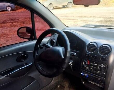 Черный Дэу Матиз, объемом двигателя 0.8 л и пробегом 120 тыс. км за 1800 $, фото 1 на Automoto.ua