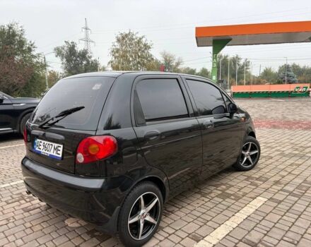 Черный Дэу Матиз, объемом двигателя 0.8 л и пробегом 120 тыс. км за 3300 $, фото 3 на Automoto.ua