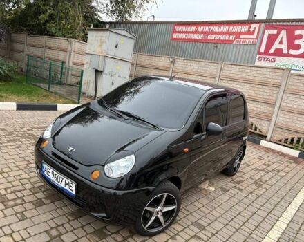 Черный Дэу Матиз, объемом двигателя 0.8 л и пробегом 120 тыс. км за 3300 $, фото 1 на Automoto.ua