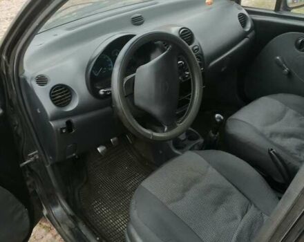 Черный Дэу Матиз, объемом двигателя 0.8 л и пробегом 199 тыс. км за 1300 $, фото 5 на Automoto.ua