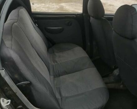 Черный Дэу Матиз, объемом двигателя 0.8 л и пробегом 199 тыс. км за 1300 $, фото 1 на Automoto.ua