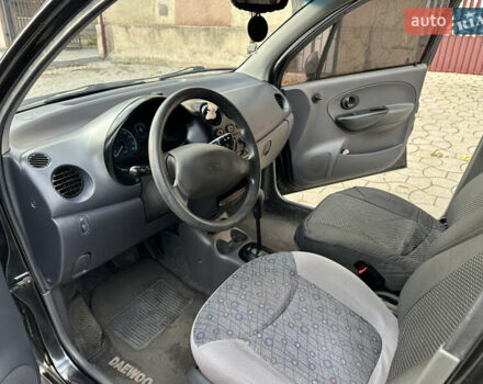 Черный Дэу Матиз, объемом двигателя 0.8 л и пробегом 142 тыс. км за 2950 $, фото 16 на Automoto.ua
