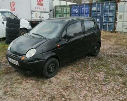 Черный Дэу Матиз, объемом двигателя 0.8 л и пробегом 199 тыс. км за 1300 $, фото 8 на Automoto.ua