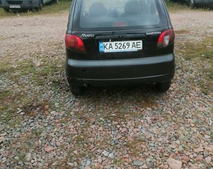 Черный Дэу Матиз, объемом двигателя 0.8 л и пробегом 199 тыс. км за 1300 $, фото 7 на Automoto.ua