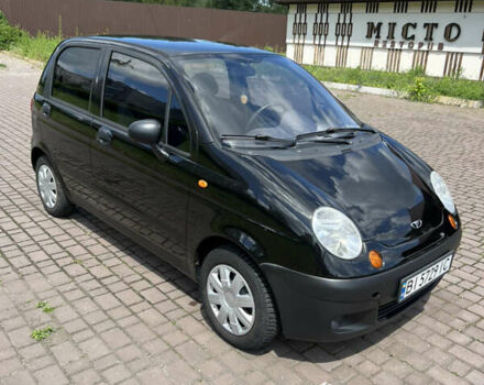 Черный Дэу Матиз, объемом двигателя 0.8 л и пробегом 85 тыс. км за 2400 $, фото 1 на Automoto.ua