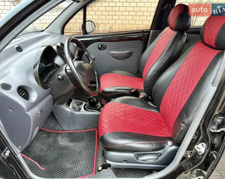 Черный Дэу Матиз, объемом двигателя 0.8 л и пробегом 89 тыс. км за 2650 $, фото 40 на Automoto.ua